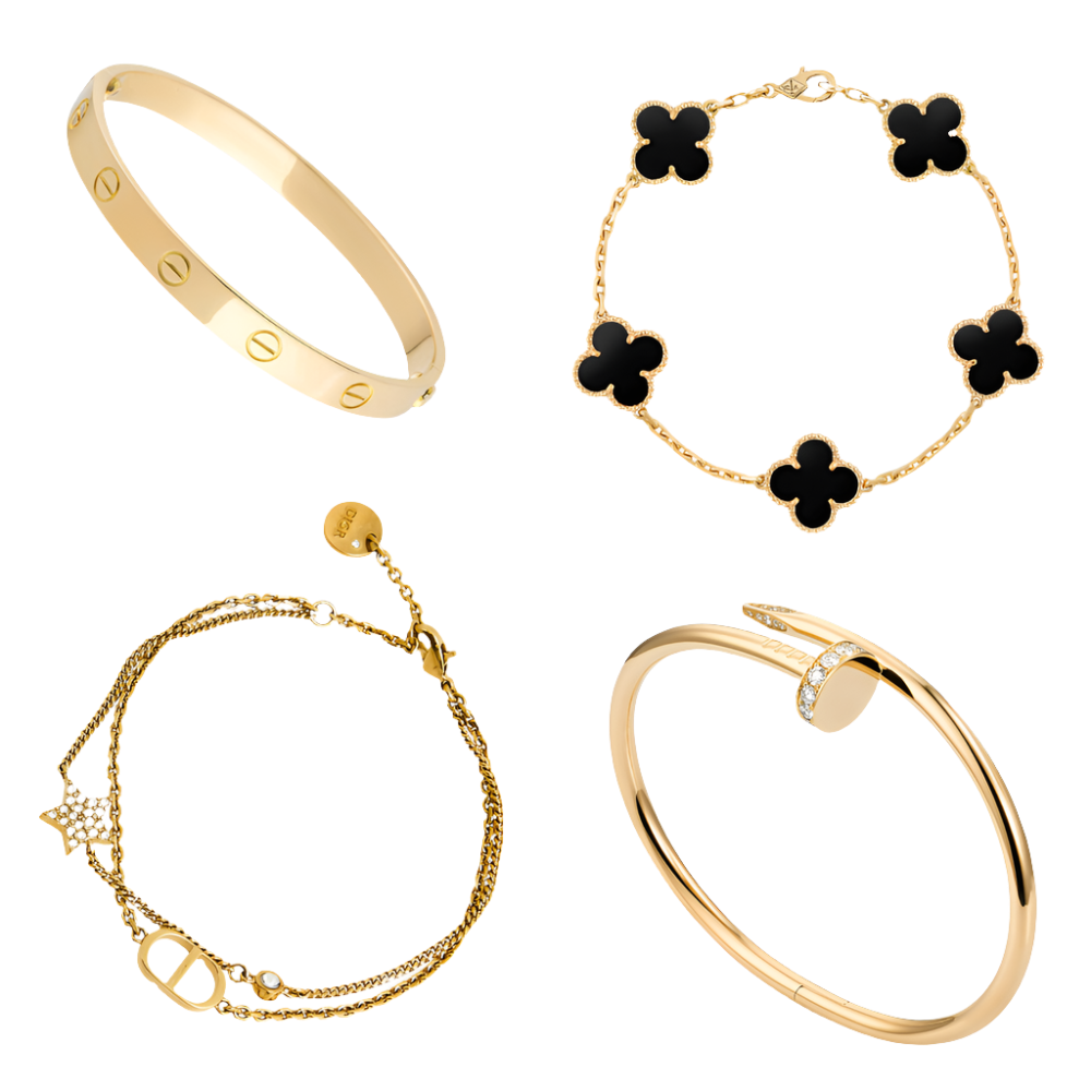 LUXUS BLÜTE | Armband-Set