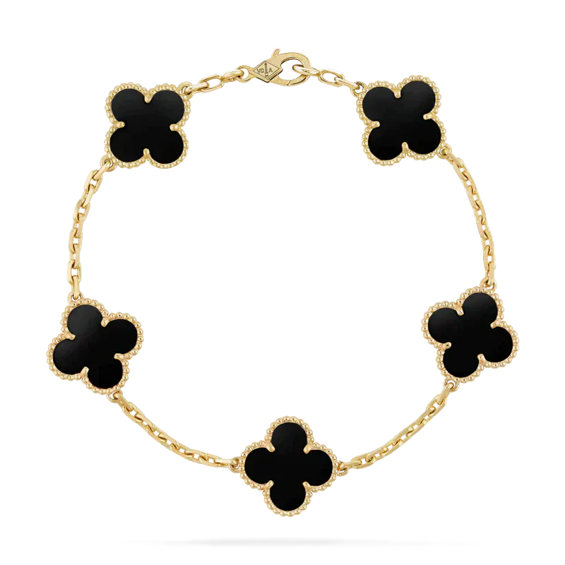 Blumen Schönheit Armband | Hellblau