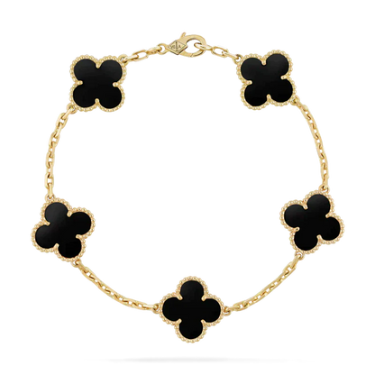 Blumen Schönheit Armband | Hellblau