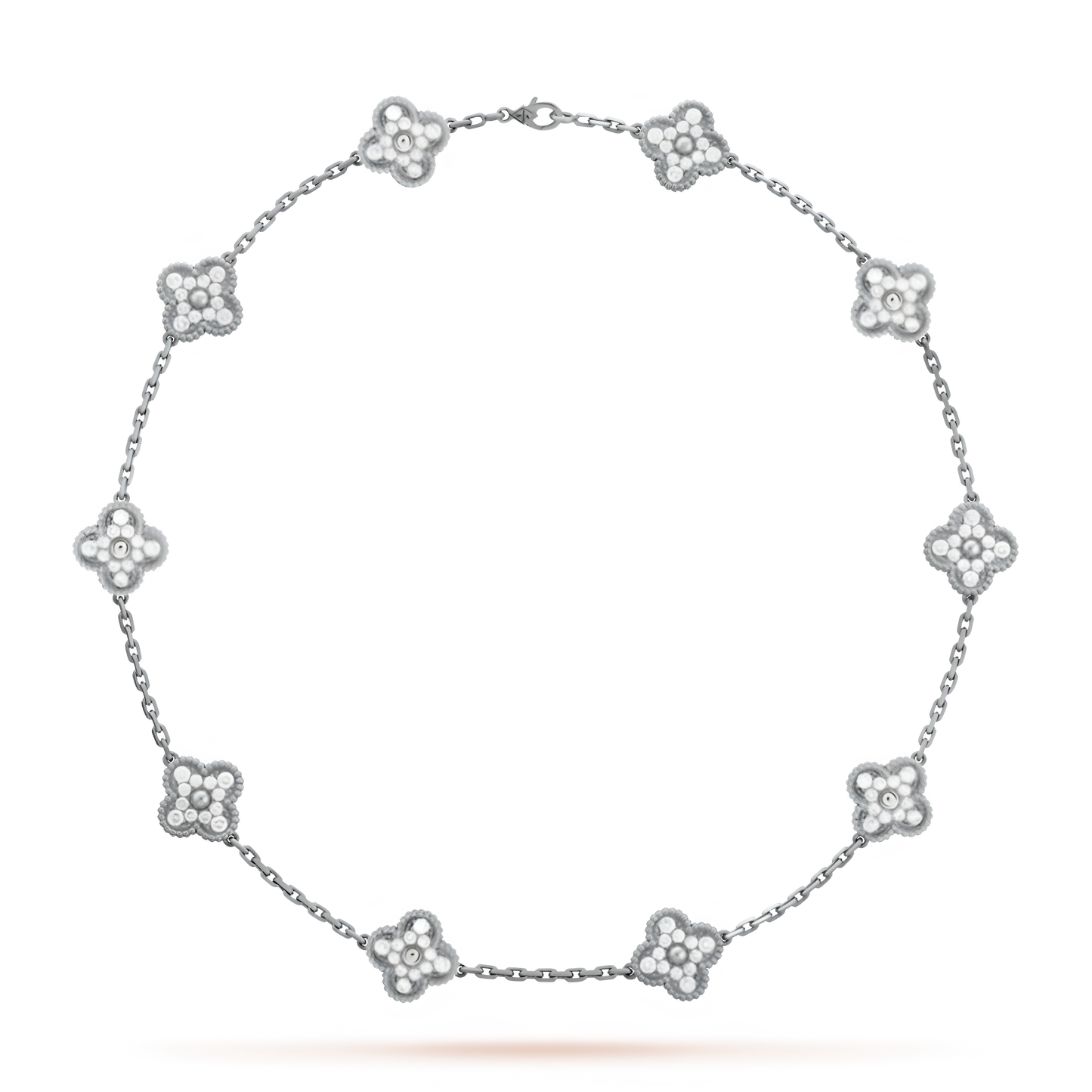 CLOVER DELUXE HALSKETTE | ROSA