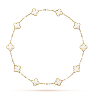 CLOVER DELUXE HALSKETTE | ROSA