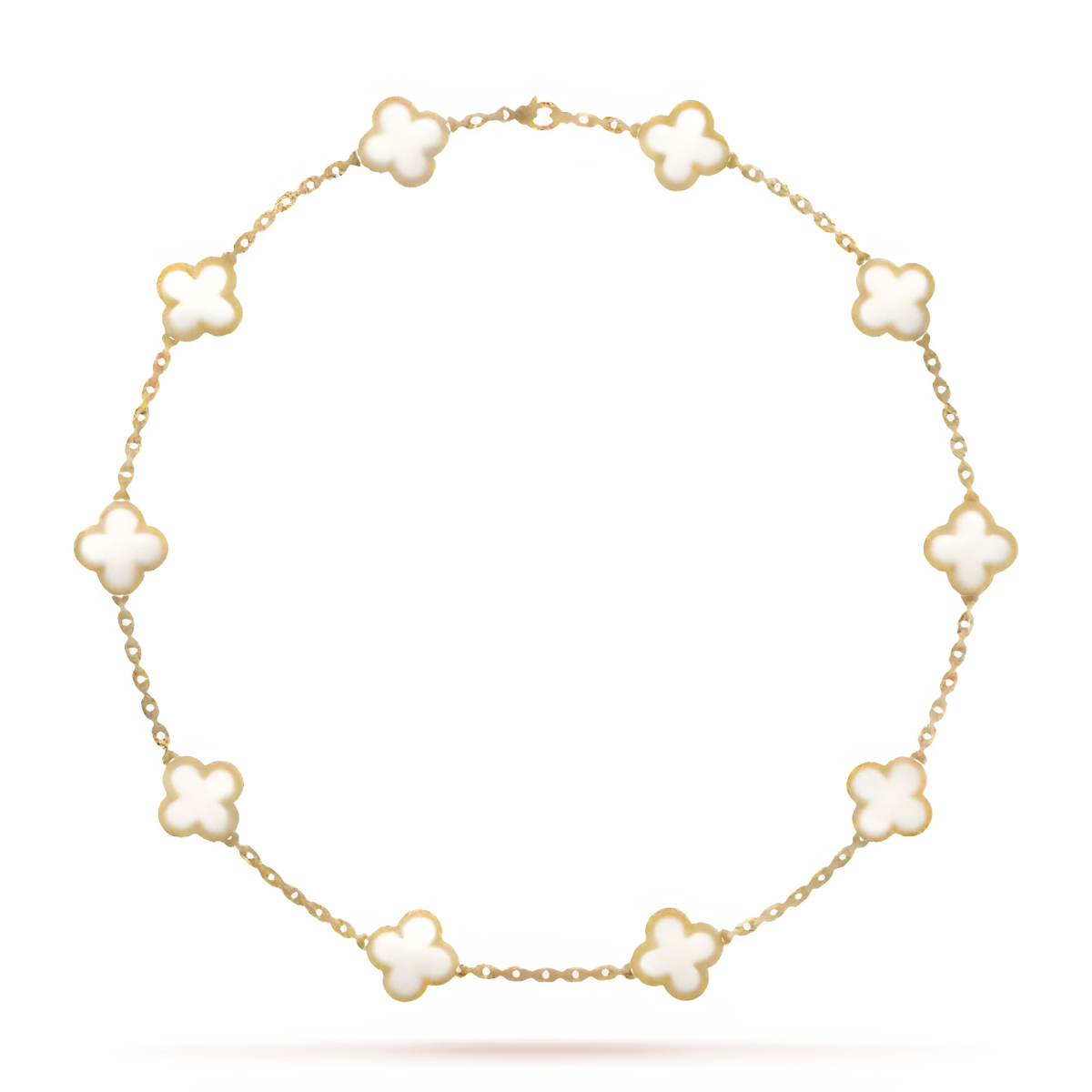 CLOVER DELUXE Halskette | Grün