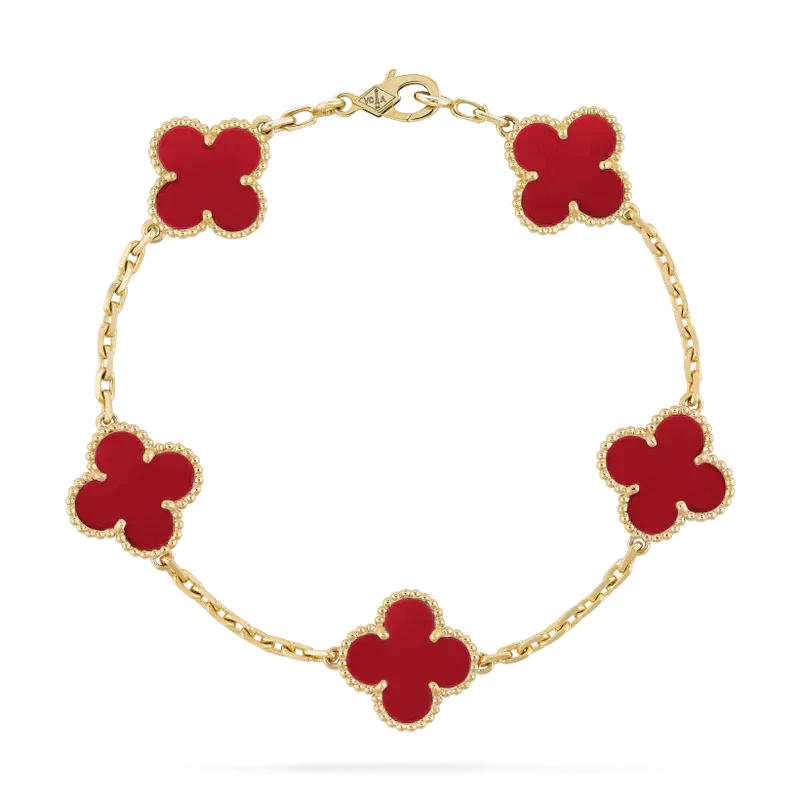 Blumen-Mädchen Armband | Rosa