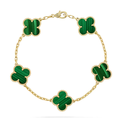 Blumen Schönheit Armband | Hellblau