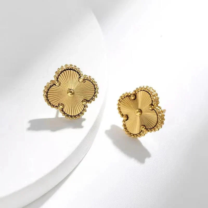 Celeste Kleeblatt-Set | Gold