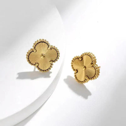 Celeste Kleeblatt-Set | Gold
