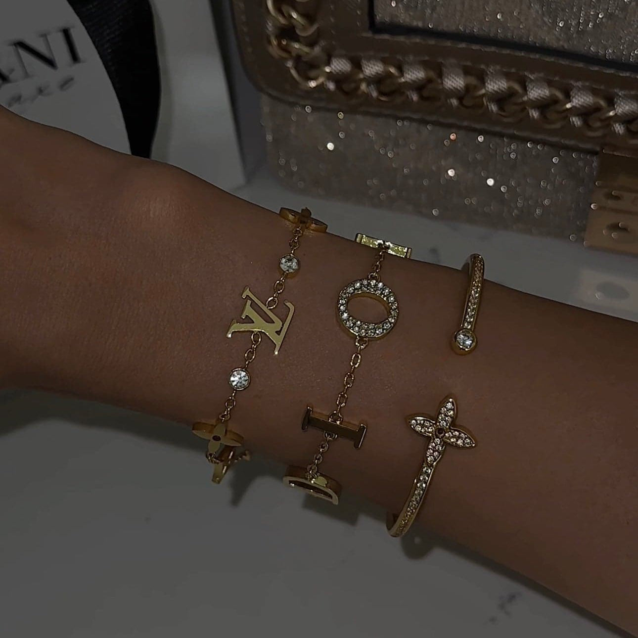 CD-Armband | Gold