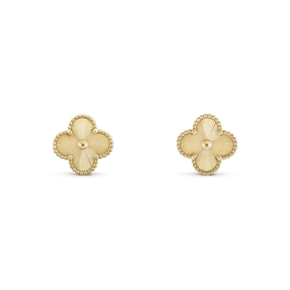 Himmelsblumen Ohrringe | Gold