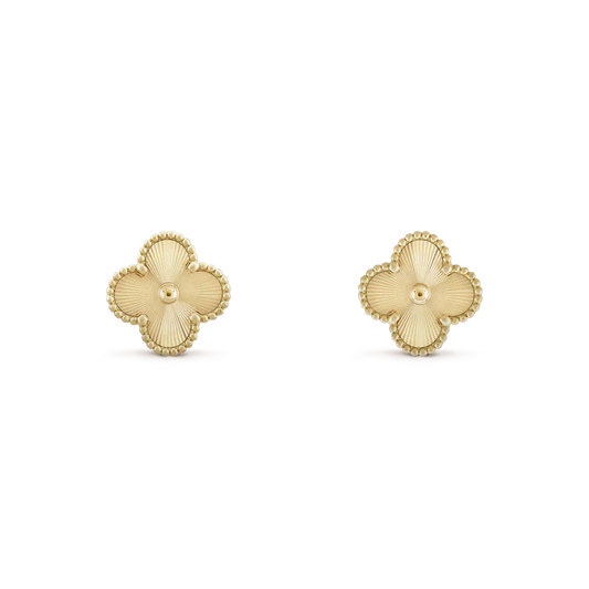 Himmelsblumen Ohrringe | Gold