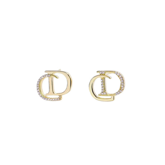 CD Ohrringe | Gold