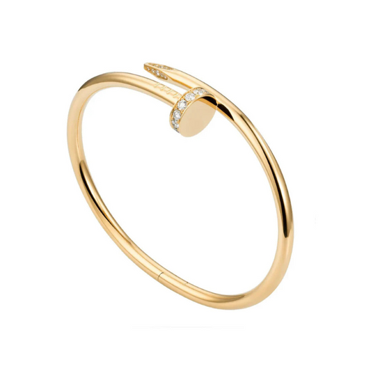 NAIL DELUXE ARMBAND | GOLD