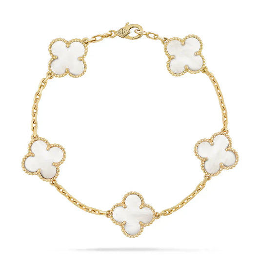 Blumen-Mädchen Armband | Rosa