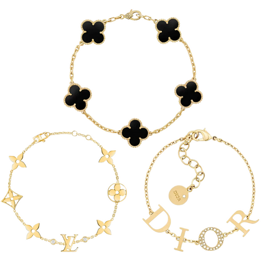 AURA GOLD | Armband-Set
