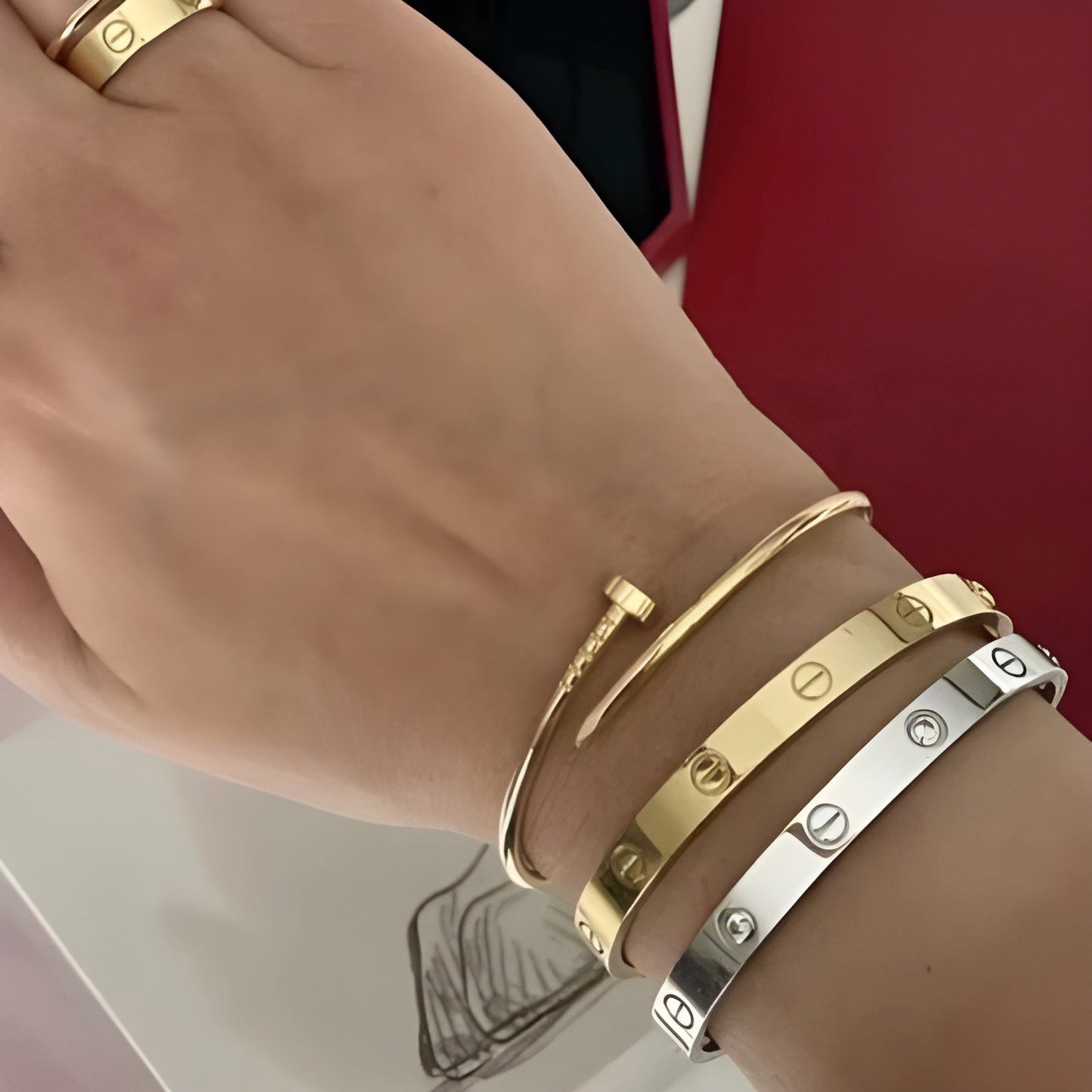VALENCIA ARMBAND | GOLD