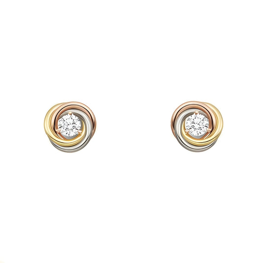 TRINITY OHRRINGE | GOLD