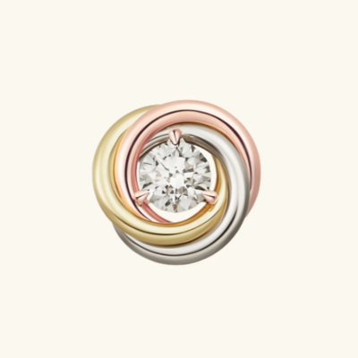TRINITY OHRRINGE | GOLD