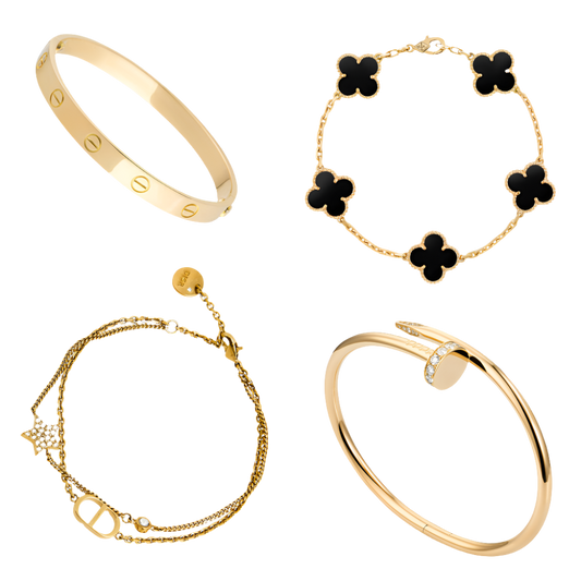 LUXUS BLÜTE | Armband-Set