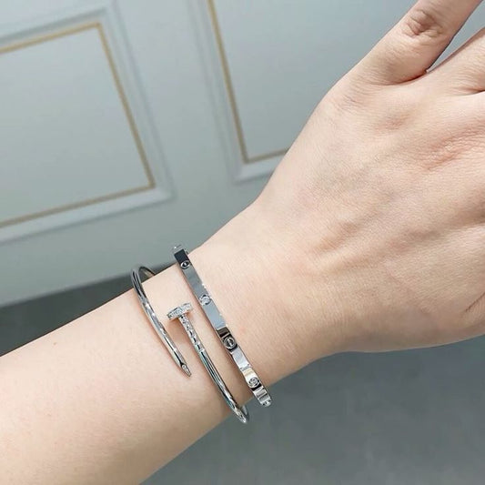 ETERNITY BRACELET DÜNN | SILBER