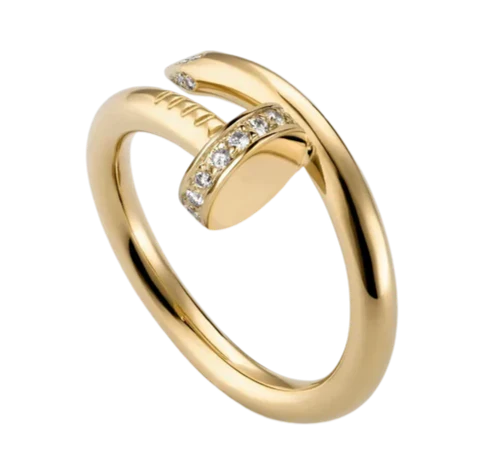 NAIL DELUXE RING | SILBER