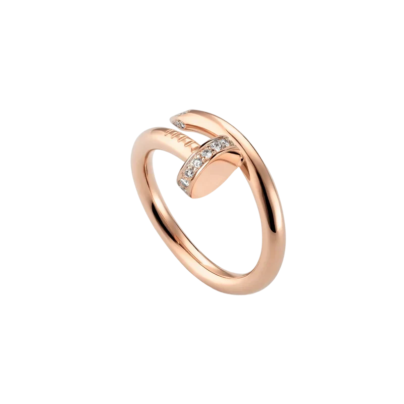 NAIL DELUXE RING | SILBER
