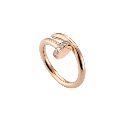 NAIL DELUXE RING | SILBER